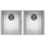 Elleci QUADRA350U 花崗岩廚房台下石盆 (白色)